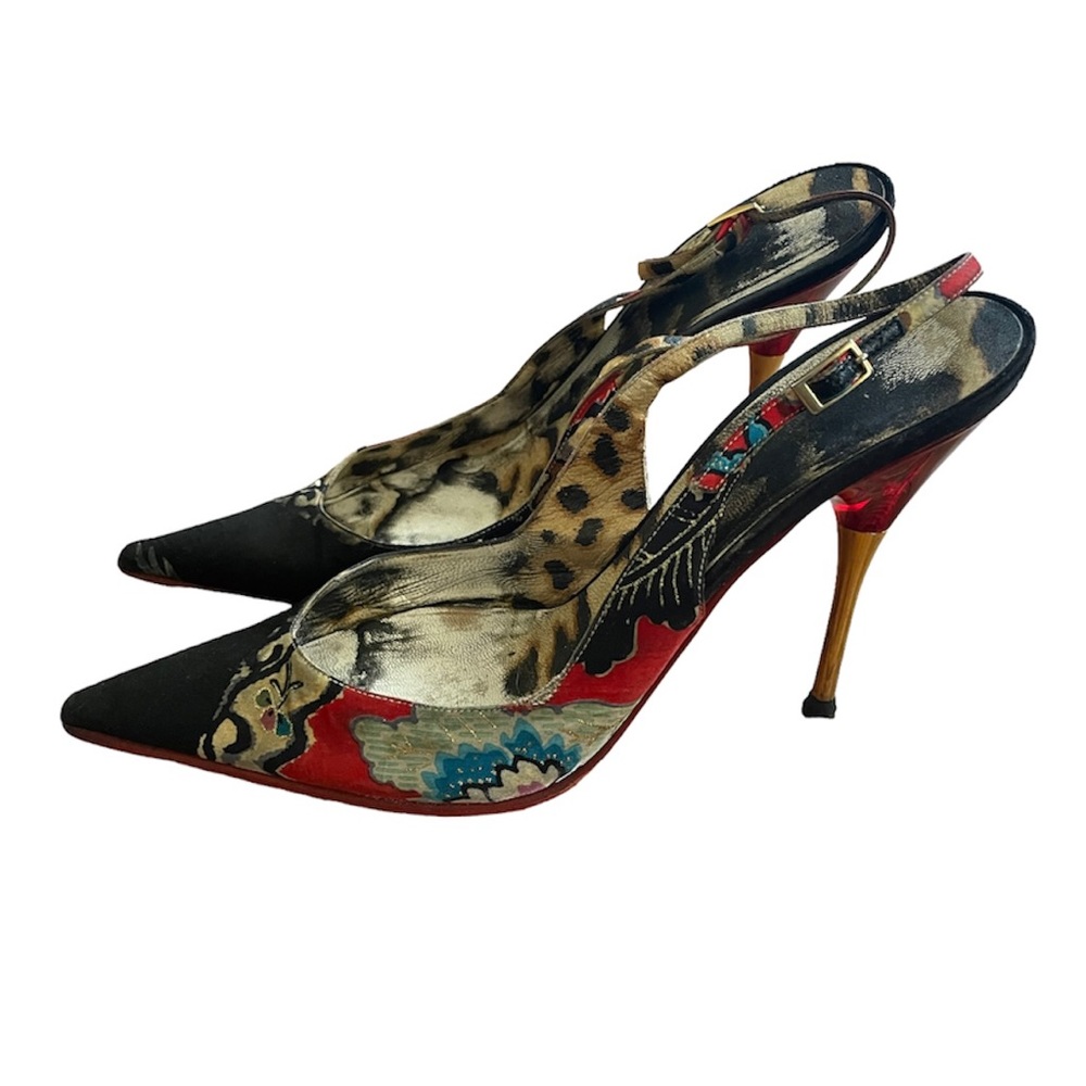 Y2K Roberto CAVALLI Slingback Pumps